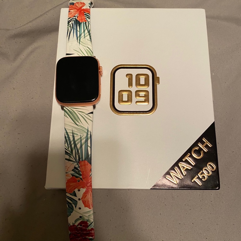 Smart watch T500 pink
